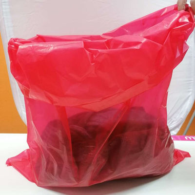 أكياس الغسيل القابلة للذوبان في الماء الساخن PVA / أكياس الغسيل البلاستيكية القابلة للذوبان للمستشفى